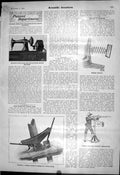 Old 1903 Scientific American Wave Motor Pumps Target Mirror Sewing Ma 20th