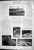 Old 1903 Scientific American Berliner Flying Aeroplane Spiral Bridge 20th