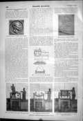 Old 1903 Scientific American Sievert Process Mechanical Glass Blowing 20th