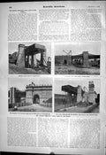 Old 1903 Scientific American Hydraulic Canal Lock Peterbro Java Mud V 20th