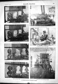 Old 1903 Scientific American Multiple Sculpturing Machine Groombridge 20th