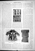 Old 1903 Scientific American Ceremonial Garments Shaman Medicine Cari 20th