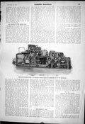 Old 1903 Scientific American Press Magazine Work Shifting Tympan Ink 20th