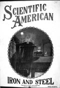 Antique Print 1903 Scientific American Iron Steel Munn smobile Motor Works 20th
