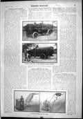 Old Scientific American 1904 Planing Machine Ship Decks Street Sprink 20th