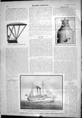 Old Scientific American 1904 Gunboat Dubuque Morris Heights Apparatus 20th