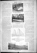 Old Scientific American 1904 Henry Lifeboat Capsized Motor Boat Metal 20th