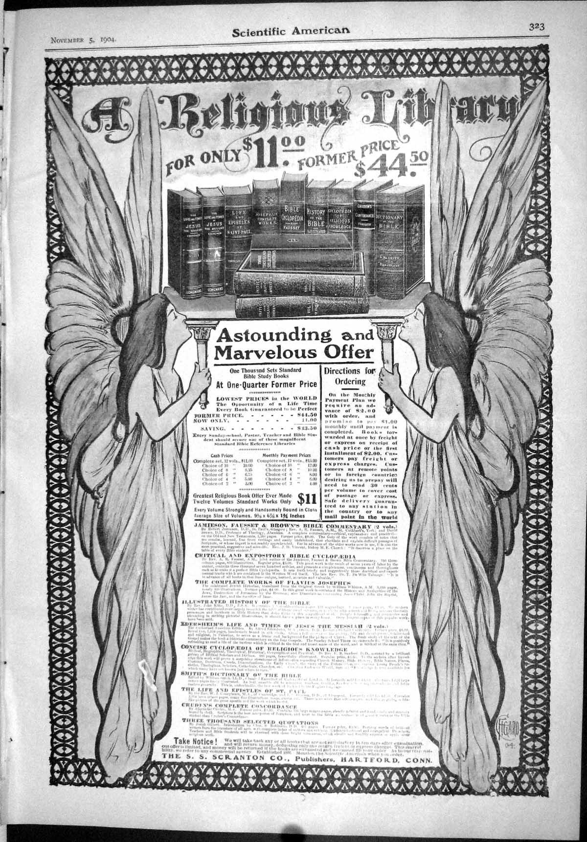 Old Scientific American 1904 Scranton Religious Library Vulcan Lathes 20th