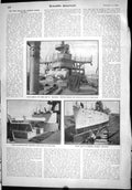 Old Scientific American 1904 Trial Trip Armored Cruiser Ship Colorado 20th