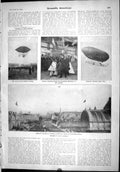 Old Scientific American 1904 Baldwin Airship Benbow St. Louis Exposit 20th