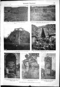 Old Scientific American 1904 Ruins Yucatan Mexico Pyramid Temple Uxma 20th