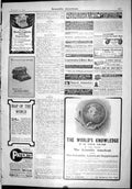 Old Scientific American 1904 Munn Remington Typewriter Railway Map Gr 20th
