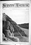 Old 1905 Scientific American Statues Rameses Ii Rock-Hewn Temple Abu 20th
