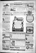 Antique Old Print 1905 s Engines Microscopes Bausch Waltham Rushton Canoes 20th