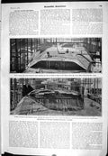 Old 1905 American Construction Japan Battle Ship Kashima University C 20th