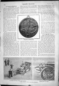 Old 1905 Pneumatic Safety Buffer Automobiles Car Tricycle Astrolabe R 20th