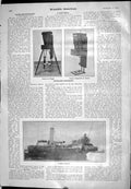 Old 1905 Giant Dredge Boat Natural Size Photography Camera Tripod Sus 20th