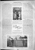 Old 1905 Motor Dufaux Novel Flying Machine Brothers Aeroplane Propell 20th