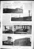 Old 1905 Scientific American Electricity Long Island Railway Train Ma 20th
