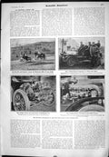 Old 1905 Scientific American Motor Car New York Reo Bus Marmon Sunspo 20th