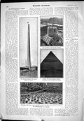 Old 1905 Photobiography Chimney Flue 350-Foot America Flag Excavation 20th