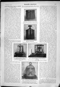 Old 1905 Scientific American United States Bureau Standards Kilogramm 20th