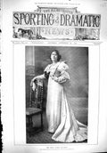 Old 1900 Photograph Miss Edith Wynne Matthison Lackey'S Carnival Thea Victorian