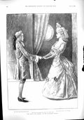 Old 1900 School Scandal Haymarket Theatre Cyril Maude Peter Teazle Wi Victorian