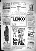 Antique Old Print 1900 Lemco Beechams Pills Mappin Webb Field Glass Holland