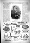Old 1900 Herr Johann Kubelik Violinist Miss Cooper Lawn Tennis Champi Victorian