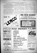 Old Print 1900 Lemco Liebig Humber Cycles Soda Water Toothpaste Lewis Gun 20th