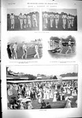 Old 1900 Sport Eton Harrow Lords Cricket Dalmeny Longman Crake Buxton Victorian