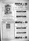 Antique Print 1900 Pearson Fireplaces Maple Tottenham Aeolian Orchestrelle 20th
