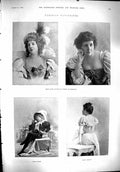 Old 1900 Paris Ladies Maria Legault Cyrano Bergerac Sydney Darland Th Victorian
