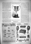Antique Old Print 1900 Sport Yates Challenge Cup Mappin Webb Engagement Rings