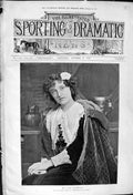 Old Print 1900 Miss Lillian Braithwaite Lady Olivia Vernon Drury Theatre 20th