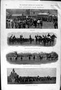 Old 1900 Edinburgh Horse Racing Lothian Handicap Plate Pinkie Nursery Victorian