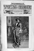 Old Print 1900 Miss Constance Collier Lady Castlemaine Drury Theatre Nell 20th