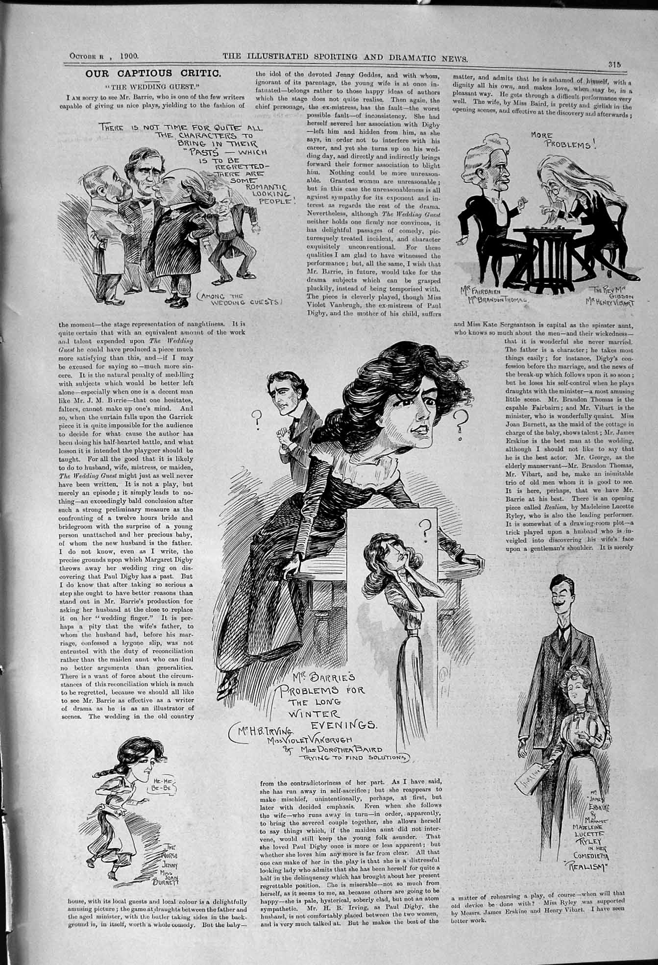 Old 1900 Captious Critic Wedding Guest Theatre Lady Exhibitors Kennel Victorian