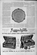 Antique Old Print 1900 Mappin Webb Plate Presentation General Baden-Powell 20th