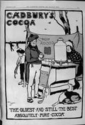 Old 1900 Advertisement Cadburys Cocoa Mappin Webb Chain Sheriff Lawre Victorian
