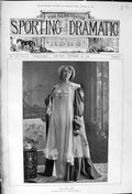 Old Antique Print 1900 Miss Ellen Snow Norah Hanlan Life Pleasure Theatre 20th
