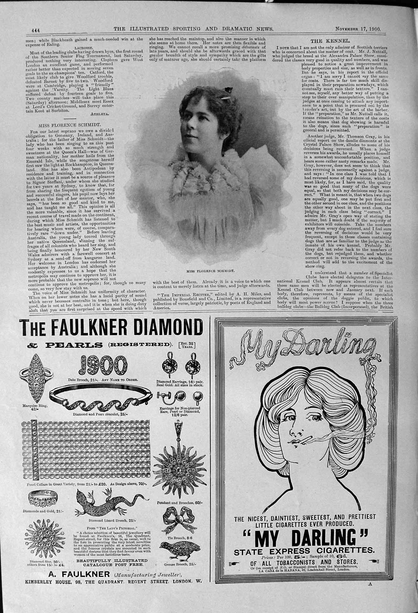 Antique Old Print 1900 Parkins Gotto Oxford Street Lonodn Bovril Beef Extract