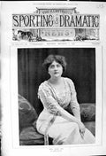 Antique Print 1900 Portrait Miss Julie Opp St. James'S Theatre Lady Actress