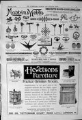 Old 1900 Advertisement Mappin Webb Jewellery Hewetsons Furniture Lond Victorian