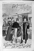 Old Print 1900 Advertisement International Fur Store Regent Street London 20th