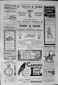 Old 1900 Tautz Carters Liver Pills Carters Whisky Mappin Webb Holland Victorian