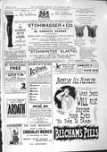 Old 1901 Advertisement Stohwasser Beechams Pills Ardath Chocolat Meni Victorian
