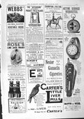 Old Print 1901 Mappin Webb Rose'S Lime Juice Whisky Carter'S Liver Pills 20th