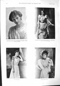Old 1901 Muriel Beaumont Hanbury Sydney Liane Pougy Theatre Fishing R Victorian